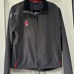 Deschutes Brewery Beer Lovers Gray Soft Shell Jacket Women’s Large